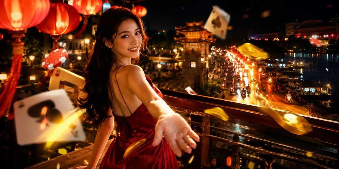 Người chơi bài truyền thống tại chợ đêm Huế – giao thoa giữa văn hóa bản địa và giải trí hiện đại
