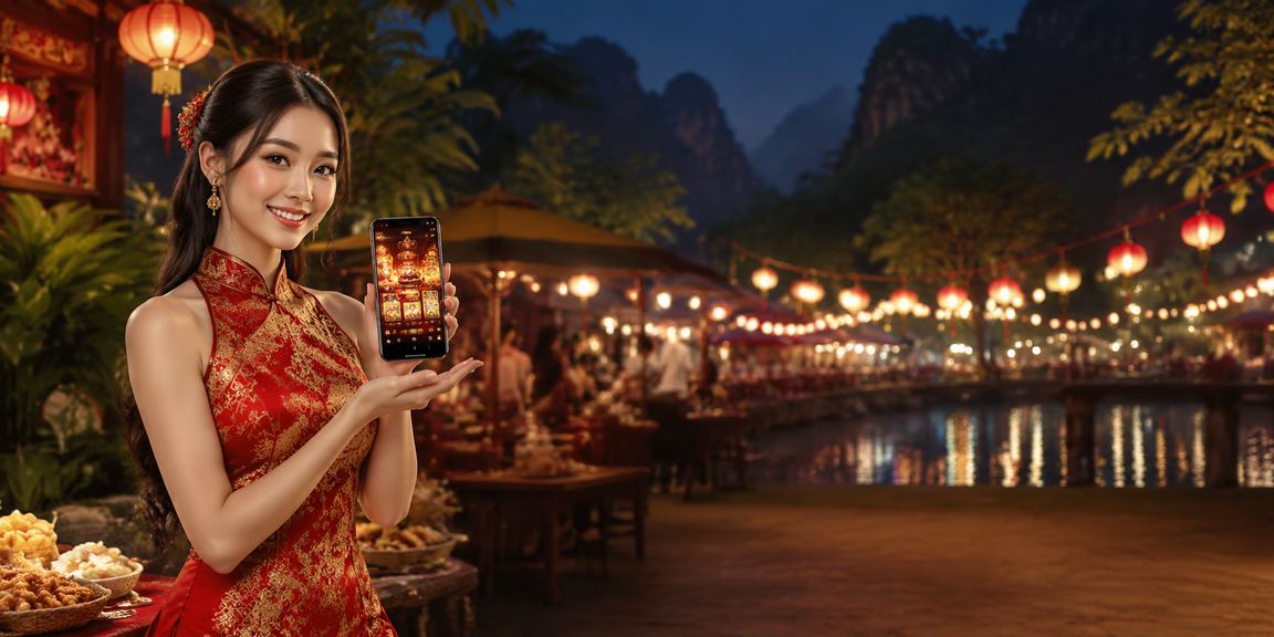 Người dùng Ninh Bình truy cập casino di động e100 tại chợ đêm